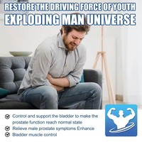 Huile de massage corporel pour hommes : Gouttes de soin pour soulager l'inconfort de la prostate masculine et renforcer la vitalité – Formule liquide