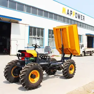 4x4 roues dumper Palm transporter 1-5ton camion dumper