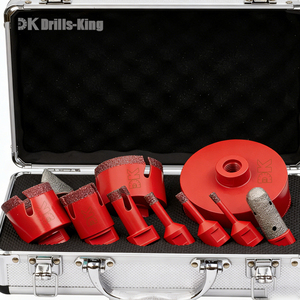 Juego de Herramientas de Perforación de Vidrio y Cerámica de Porcelana, Juego de Brocas de Diamante para Azulejos de 5-130 mm - Product Image 2