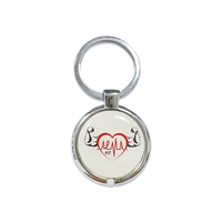 Benutzer definierter Druck QR-Code 13,56 MHz PVC Epoxy Schlüssel bund Wasserdicht Mini RFID NFC 213 Visitenkarte Pet Tag
