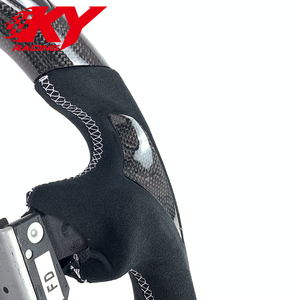 Volant sport en cuir intelligent LED haut de gamme personnalisé en fibre de carbone, compatible avec Nissan 370z 350z - Product Image 3