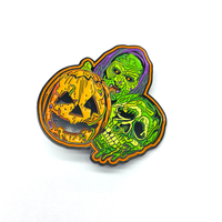 Broches personnalisées en émail dur avec carte de support, badges métalliques, broches à logo personnalisé pour vêtements, cadeaux promotionnels, souvenirs