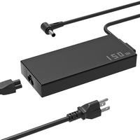 Adaptador para computadora portátil 150W 20V 7.5A Adaptador de CA Entrada de cargador: CA 100V - 240V 50-60Hz Salida: CC 20V 7.5A 150W