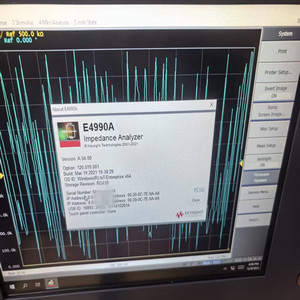 เครื่องวิเคราะห์อิมพีแดนซ์ Keysight E4990A 20Hz ถึง 10/20/30/50/120 MHz ความแม่นยำ 0.1% - Product Image 4
