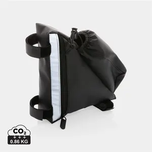 Sac de vélo en PU haute visibilité, gadgets personnalisés - Product Image 1