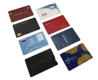Kartu Bisnis PVC NFC kartu bisnis 13.56MHZ S501K S70 comfied Logo kustom pabrikan dicetak 125KHZ T5577 Salin kartu kontrol akses