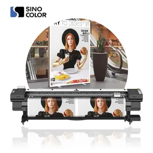 Hot Bán Chất Lượng Cao Lớn Định Dạng 3.2M 10ft 126Inch Plotter Với Máy Cắt Xp600 I1600 I3200 Ngoài Trời Sinh Thái Dung Môi Máy In Phun