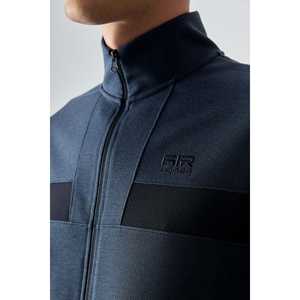 Ensemble de survêtement indigo pour homme Fila, coupe standard, pantalon de jogging décontracté respirant et sweat à capuche zippé pour adultes - Product Image 3