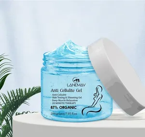 Gel de sueur magique sans régime, marque privée OEM de haute qualité, crème Anti <span class=keywords><strong>Cellulite</strong></span>, crème de perte de poids, brûle les graisses, Gel chaud amincissant - Product Image 1