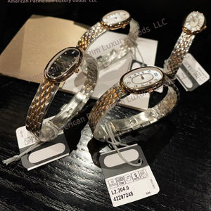 Reloj de Pulsera de Lujo para Mujer, Correa de Acero Inoxidable, Esfera Simple con Diamantes, Movimiento de Cuarzo, Hermosa Forma Ovalada, Gran Venta - Product Image 4