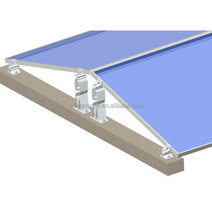 Signe d'art Toit plat Pv Supports de montage Dôme en D lesté Montage <span class=keywords><strong>solaire</strong></span> Structure de <span class=keywords><strong>panneau</strong></span> photovoltaïque - Product Image 1