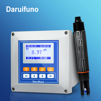 Bahan PPS kualitas tinggi Digital Modbus RS485 Sensor pH untuk pabrik kotoran