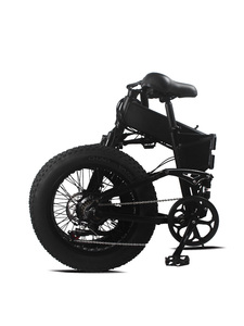 Bicicleta Plegable con Llantas Gruesas de 20" y 4.0, Batería de Litio de 500w 48v 13ah, Alcance de 50km, Frenos de Disco Hidráulicos de 7 Velocidades, Bicicleta Eléctrica para Adultos Hanma-cruis - Product Image 2