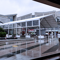 Prix usine personnalisé énorme 30x30m 40x40m tente étanche à la pluie en alliage d'aluminium pour centres commerciaux
