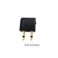 Adaptateur audio jack 3,5 mm pour écouteurs, casques et convertisseurs, fabriqué en Chine continentale