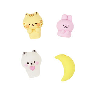 Dibujos animados Gel estudiante lindo lápiz cubierta pequeño Animal Luna pluma Accesorios - Product Image 4