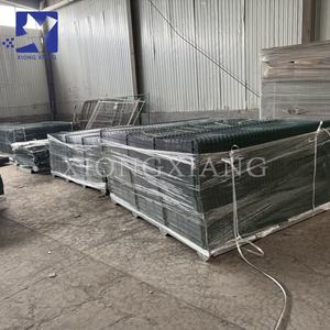 Clôture en fil métallique soudé incurvé en <span class=keywords><strong>3D</strong></span>, en acier, pour l'extérieur, facile à assembler, clôture en PVC, fournitures pour bâtiments de jardin - Product Image 6