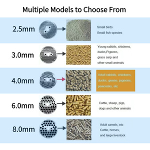 Xách tay nhỏ động vật & gia cầm Thức ăn viên Máy ép Điều kiện Mới chăn nuôi granulator - Product Image 3