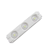 Módulo LED Impermeable IP66 DC12V 2W Azul 160, Luz de Publicidad Exterior para Letreros de Canal, 1 Año de Garantía
