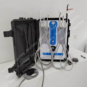 Unidad Dental Portátil Ginee Medical para Uso Odontológico con Control de Pie y Maleta para Hospital GE-150 - Product Image 1