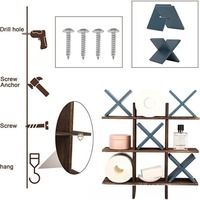 Étagère de rangement multifonctionnelle en bois massif, porte-mouchoirs de salle de bain et présentoir pour service à thé dans le salon