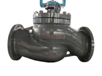 Mini-vannes de régulation pneumatiques avec actionneur à diaphragme, positionneur numérique intelligent 4-20 mA et joint en PTFE pour la régulation de la pression de gaz