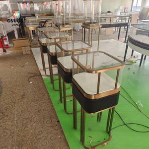 High-End LED Jewelry <b>Wall</b> <b>Display</b> Cabinet with Tempered Glass | Custom Store Showcase | One-Stop Jewelry Shop Fit-Out - Product Image 4