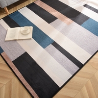 Tapis 3D moelleux en velours nordique Alfombras tapis modernes tapis salon