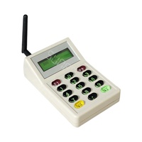 Système de gestion des files d'attente électronique Sunpn SP-QMC04 avec écran LED rouge et cadre en aluminium pour hôpitaux et restaurants