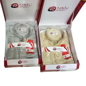 <span class=keywords><strong>Magasin</strong></span> de gros en ligne Gentle Rawat Al-safa Long Sleeve Jubbah Qamis Vêtements islamiques Arabie Saoudite Robe Thobe pour le Ramadan Eid - Product Image 3