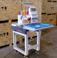 Machine à broder industrielle domestique à tête unique JINYU, nouvelle, haute efficacité, automatique et informatisée