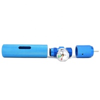 Chargeurs de gaz rapides Adaptateur de recharge de cylindre de cartouche Co2 portable 12g avec manomètre PSI Régulateur intégré