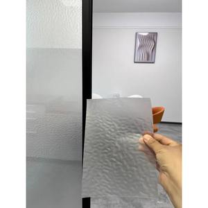 3D Effect Self-Adhesive Modern Glass Film Water Ripple Decorative Privacy Protection Waterproof Film for Home - Product Image 5
