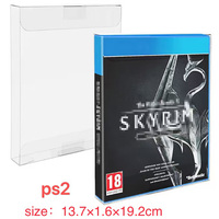 Boîte de protection transparente PET propre personnalisée pour étui SNES/Switch 2/PS1/PS2/PS4/PS5/N64/Xbox One/NES/Neo Geo/Sega Saturn/Gba