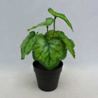 Plante Artificielle Moderne en Pot, Végétation Artificielle en Plastique Vert, Écologique, Durable, Toucher Naturel Réaliste, Marque BESCO