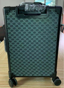 ब्रांड नामः 20, 24, 28-इंच विंटेज लेदर-लुक हार्ड पॉलीप्रोपाइलीन सूटकेस, यूनिसेक्स स्कूल यात्रा सामान - Product Image 2