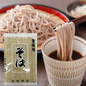 Nouilles Soba en farine de sarrasin séchée, usage commercial, vente en gros, export, 1 kg, aliment japonais pour les cantines scolaires - Product Image 1