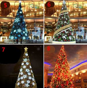 Grand nœud en ruban réaliste de 4 m pour décoration, personnalisable, pour arbre de Noël géant extérieur, idéal pour la création de décorations de Noël - Product Image 3