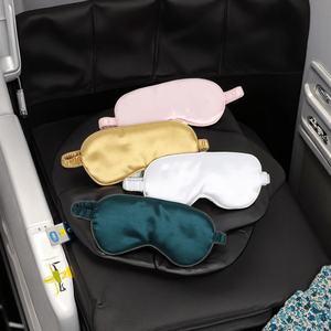 고품질 친환경 부드러운 수면 안대, 맞춤 실크 새틴 사계절 스포츠 스타일, 맞춤 색상 로고 도매 - Product Image 4