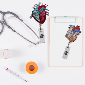 Portacredenciales Retráctil de Acrílico para Enfermeras, Clip para Credencial de Médico, Accesorios para Médicos, Venta al por Mayor, Portacredenciales para el Trabajo - Product Image 3