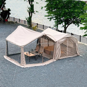 Không khí màu xanh lá cây <span class=keywords><strong>Inflatable</strong></span> du lịch gia đình lều ngoài trời cắm trại bếp Jack lều - Product Image 6