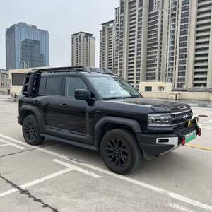 Nouveau design Kits de carrosserie automobile de haute qualité <span class=keywords><strong>Garde</strong></span> en aluminium Échelle pliante noire pour BYD Leopard 5 Échelle pliante - Product Image 5