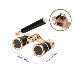 Binoculares de Ópera 3X25 IP54 Impermeables, Portátiles, Vintage, con Cadena Ajustable y Tubo de Visión, 2 Accesorios para Cine y Fotografí<span class=keywords><strong>a</strong></span> - Product Image 2