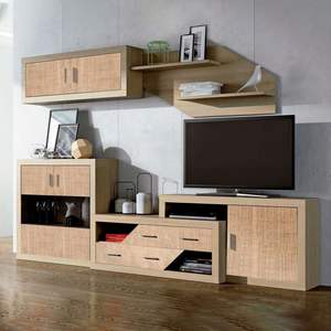 Nuka Practical <b>Storage</b> Solution Low Module <b>with</b> 2 <b>Drawers</b> for Organizing Space Efficiently - Product Image 2