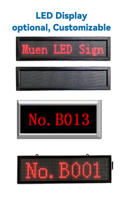 Vé xếp hàng hệ thống phân phối kiosk/Dịch vụ nút gọi hệ thống quản lý hàng đợi/khách hàng không dây gọi thiết bị đầu cuối tự phục vụ - Product Image 3