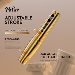 ปากกาแต่งหน้าถาวรแบบไร้สายพร้อมเข็มแบบใช้แล้วทิ้ง ปรับระดับการเขียนได้ เครื่องไมโครพิกเมนต์ดิจิตอล <span class=keywords><strong>Dermapen</strong></span> สำหรับขาย - Product Image 2