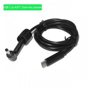Câble d'<span class=keywords><strong>alimentation</strong></span> USB C vers DC à 90 degrés, câble de charge USB C vers prise DC pour Lenovo Dell, câble de chargeur d'ordinateur <span class=keywords><strong>portable</strong></span> USB C vers DC avec déclencheur PD - Product Image 5