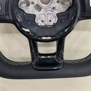 Volante de Cuero para Automóvil Volkswagen MK7 Golf 7 GTI Passat <span class=keywords><strong>Polo</strong></span> Scirocco 2014-2018 GTD GTS GTE GLI R-Line R CC MK6, en Existencia - Product Image 3