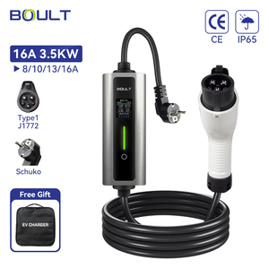 การรับรองมาตรฐาน CE สถานีชาร์จแบบพกพาใหม่ 3.5KW 16A Type 2 รับประกัน 2 ปี - Product Image 3