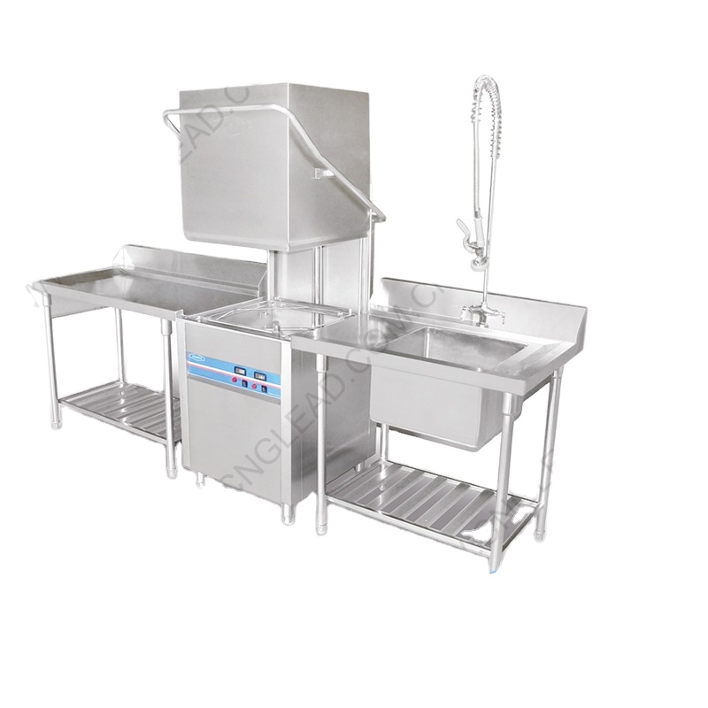 Дешевая дезинфицирующая Автоматическая столешница для отеля, коммерческая посудомоечная машина